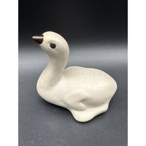 Pigeon Forge Tenn Pottery Swan Bird Speckled Figurine
